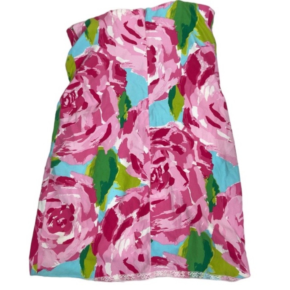 Lilly Pulitzer Keetan First Impressions Strapless Floral Dress 4 RARE Holy Grail - Picture 9 of 11